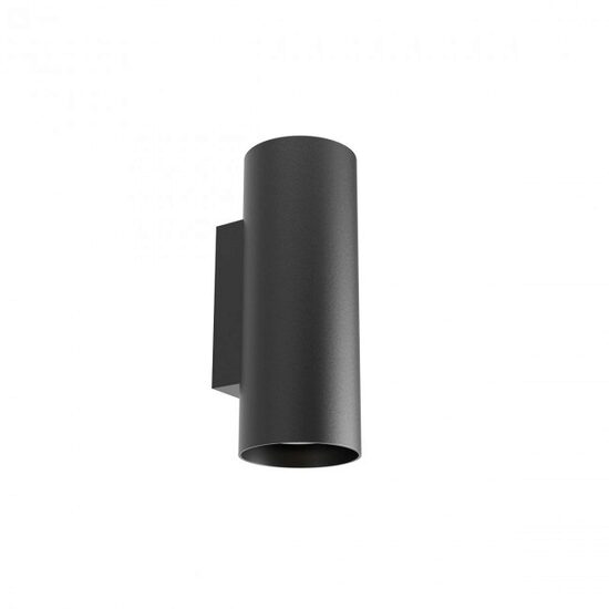 Aplica moderna Corinth neagra il. direct/indirect 2xGU10/7W, 01-3415 Redo