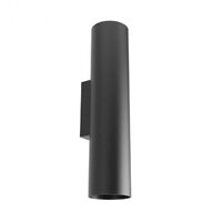 Aplica moderna Corinth neagra il. direct/indirect 2xGU10/7W, 01-3418 Redo
