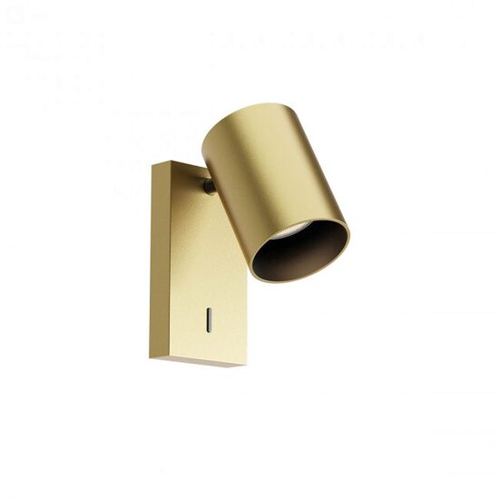 Aplica moderna Corinth aurie cu intrerupator GU10/7W, 01-3420 Redo