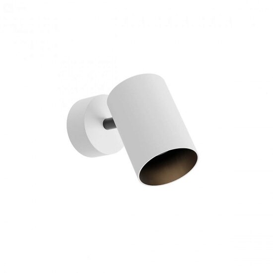 Aplica moderna Corinth alba dispersor orientabil GU10/7W, 01-3425 Redo