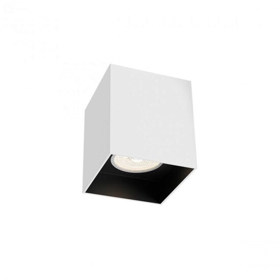 Plafoniera moderna Corinth alba structura metalica GU10/7W, 01-3431 Redo