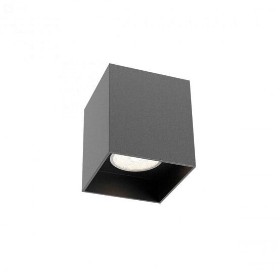 Plafoniera moderna Corinth neagra structura metalica GU10/7W, 01-3433 Redo