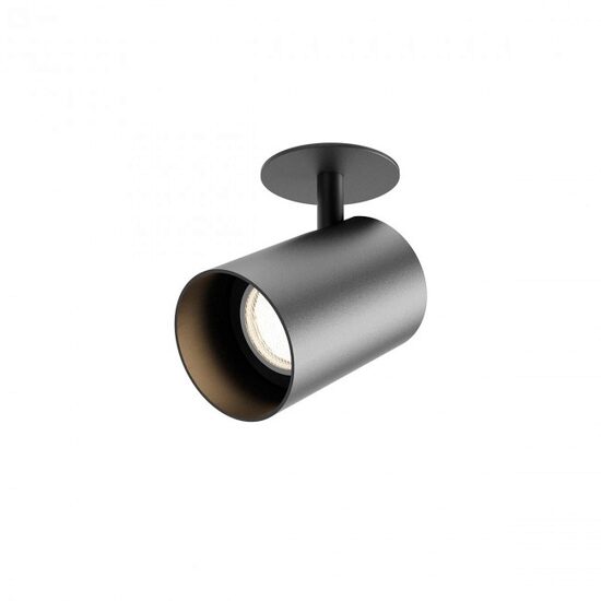 Spot modern Corinth negru dispersor orientabil GU10/7W, 01-3439 Redo