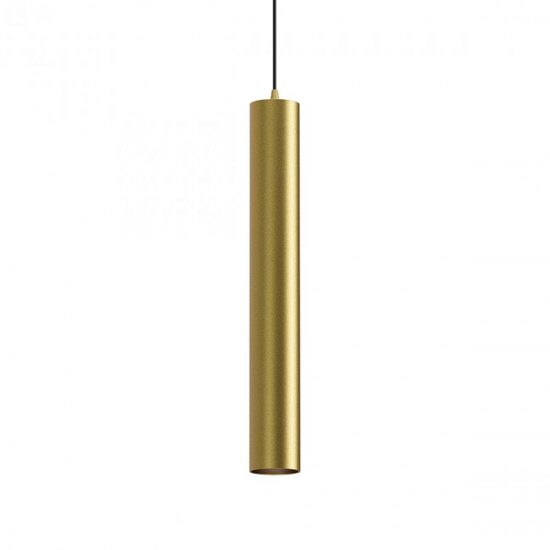 Lustra moderna Corinth aurie structura metalica GU10/7W, 01-3456 Redo