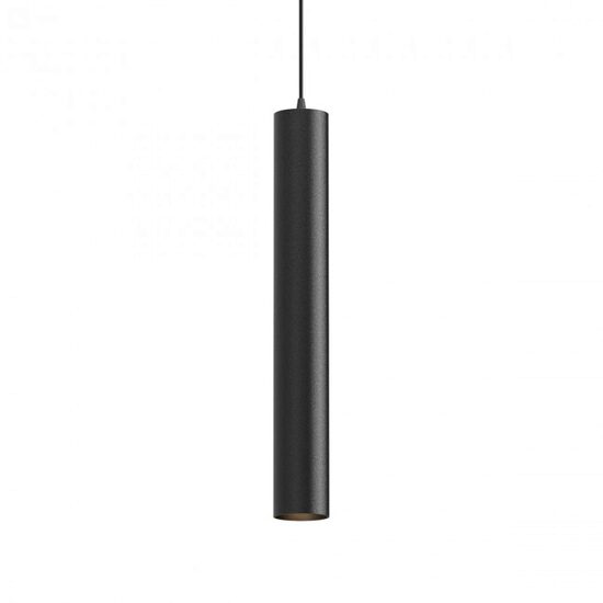 Lustra moderna Corinth neagra structura metalica GU10/7W, 01-3457 Redo