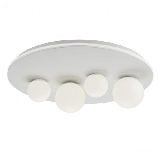 Plafoniera moderna Corum neagra LED 64W/7567lm/3000K, 01-2658 Redo
