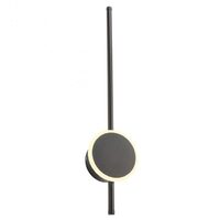 Aplica moderna Diaz neagra LED 18W/1935lm/3000K, 01-2701 Redo