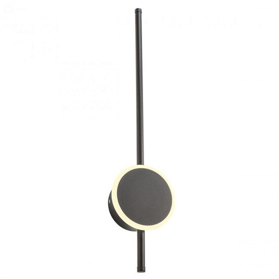 Aplica moderna Diaz neagra LED 18W/1935lm/3000K, 01-2701 Redo