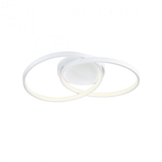 Plafoniera moderna Espiral alba LED 33W/4541lm/3000K, 01-2678 Redo