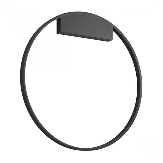 Aplica/plafoniera moderna Febe neagra LED 50W/6800lm/3000K, 01-2831 Redo