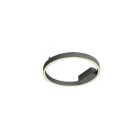Aplica/plafoniera moderna Febe neagra LED 24W/3264lm/3000K, 01-2837 Redo