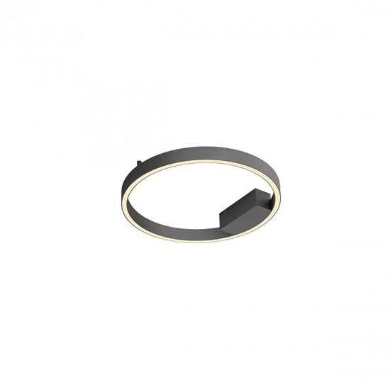 Aplica/plafoniera moderna Febe neagra LED 24W/3264lm/3000K, 01-2837 Redo