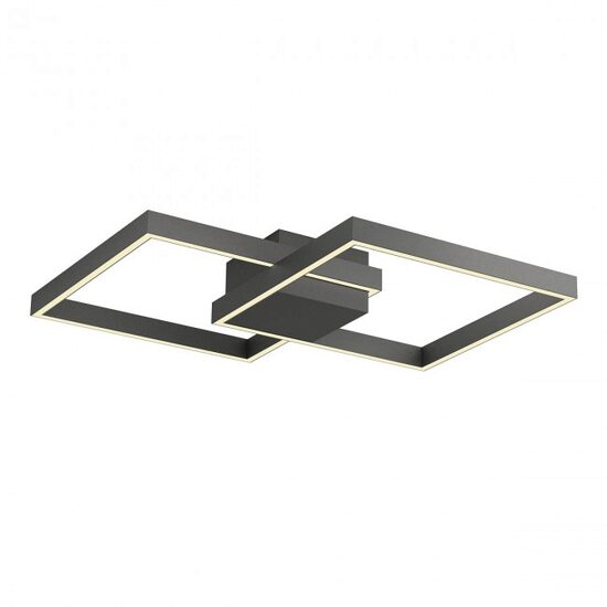 Palfoniera moderna Febe neagra LED 62W/8432lm/3000K, 01-2861 Redo