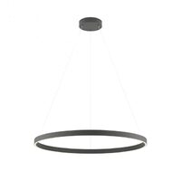Lustra moderna Febe neagra LED 50W/6800lm/3000K, 01-2873 Redo