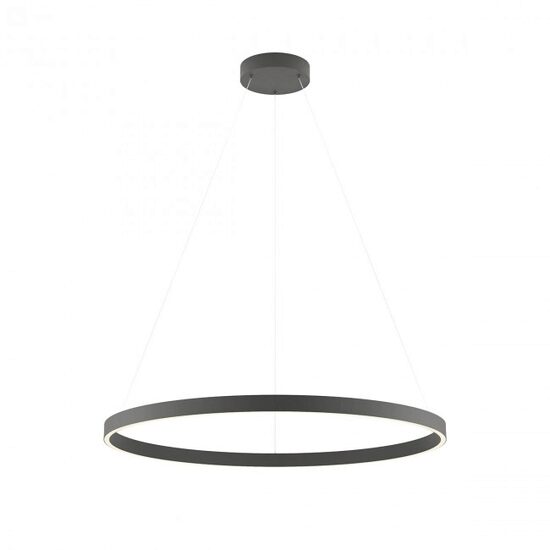 Lustra moderna Febe neagra LED 50W/6800lm/3000K, 01-2873 Redo