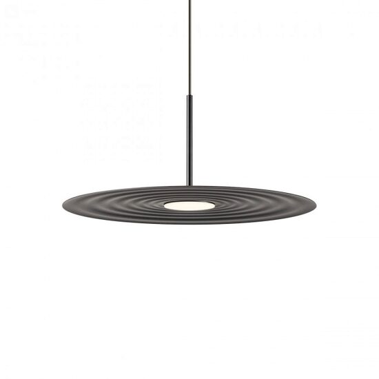 Lustra moderna Lake negru opal LED 13W/1450lm/3000K, 01-3047 Redo