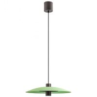 Lustra Lars verde satinat il. direct/indirect LED 6W/720lm/3000K, 01-2738 Redo