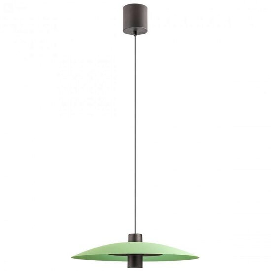 Lustra Lars verde satinat il. direct/indirect LED 6W/720lm/3000K, 01-2738 Redo