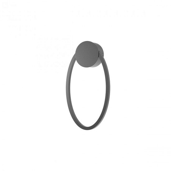 Aplica moderna Leo negru il. indirect LED 22W/2874lm 3000K/4000K, 01-3293 Redo