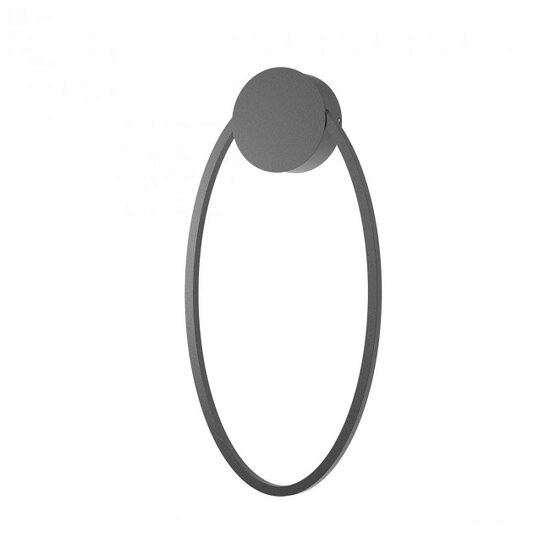 Aplica moderna Leo negru il. indirect LED 29W/3792lm 3000K/4000K, 01-3295 Redo