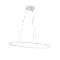 Lustra moderna Leo alb il. indirect LED 43W/5718lm 3000K/4000K, 01-3337 Redo