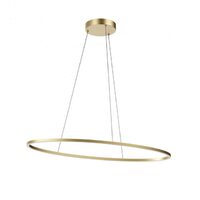 Lustra moderna Leo bronz il. indirect LED 43W/5718lm 3000K/4000K, 01-3338 Redo