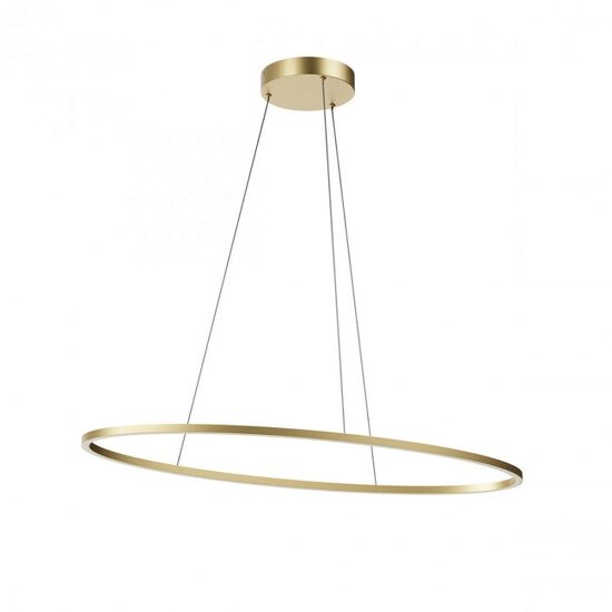 Lustra moderna Leo bronz il. indirect LED 43W/5718lm 3000K/4000K, 01-3338 Redo