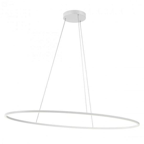 Lustra moderna Leo alb il. indirect LED 65W/8516lm 3000K/4000K, 01-3340 Redo