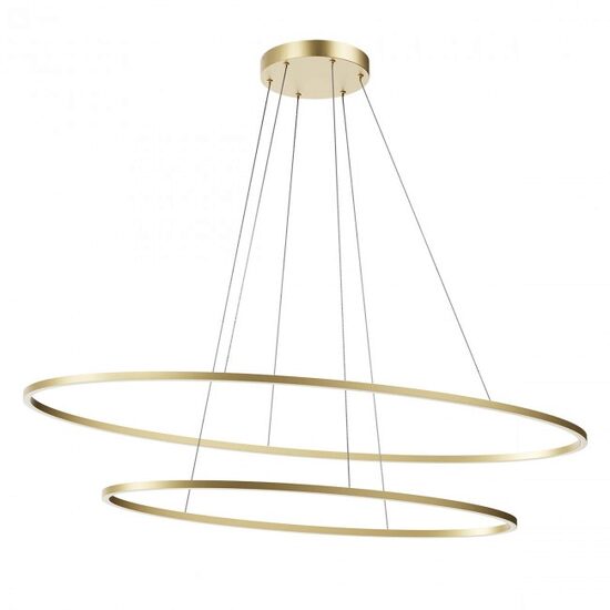 Lustra moderna Leo bronz il. indirect LED 108W/14234lm 3000K/4000K, 01-3300 Redo