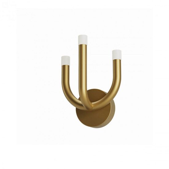 Aplica moderna Luxor aurie dimmabila TRIAC LED 12W/1518lm/3000K, 01-3345 Redo