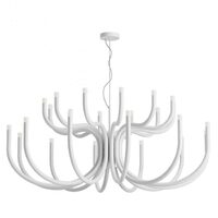 Candelabru modern Luxor alb dimmabil TRIAC LED 108W/11454lm/3000K, 01-3235 Redo