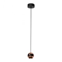 Lustra moderna Obo aur roz dispersor aluminiu LED 8.5W/679lm/3000K, 01-2805 Redo