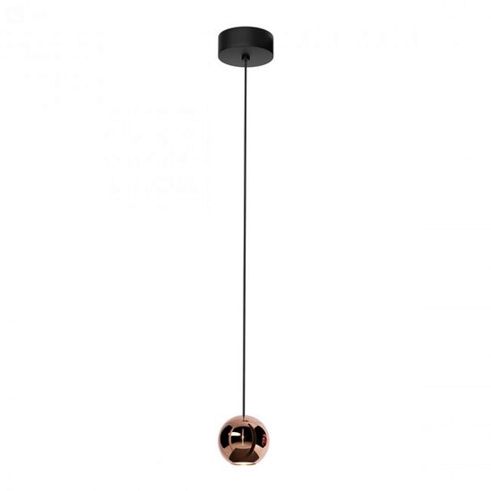 Lustra moderna Obo aur roz dispersor aluminiu LED 8.5W/679lm/3000K, 01-2805 Redo