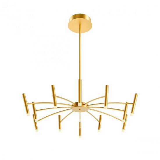 Lustra moderna Rayen auriu-bronz LED 60W/4478lm/3000K, 01-3448 Redo