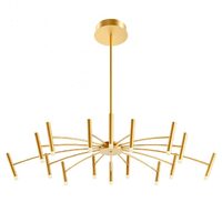 Lustra moderna Rayen auriu-bronz LED 80W/6323lm/3000K, 01-3450 Redo