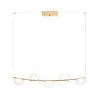 Lustra moderna Sinclair aurie dimmabila TRIAC LED 35W/3171lm/3000K, 01-3243 Redo
