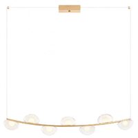 Lustra moderna Sinclair aurie dimmabila TRIAC LED 42.7W/4587lm/3000K, 01-3245 Redo