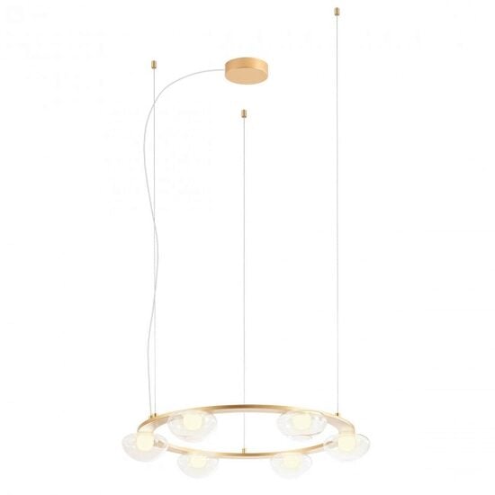 Lustra moderna Sinclair aurie dimmabila TRIAC LED 37.2W/4542lm/3000K, 01-3247 Redo