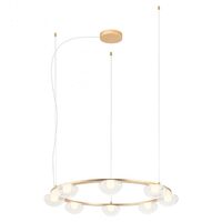 Lustra moderna Sinclair aurie dimmabila TRIAC LED 49.6W/5575lm/3000K, 01-3249 Redo
