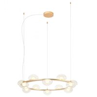 Lustra moderna Sinclair aurie dimmabila TRIAC LED 74.4W/7791lm/3000K, 01-3251 Redo