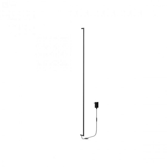 Aplica moderna Stick neagra intrerupator picior LED 48W/5266lm/3000K, 01-2795 Redo