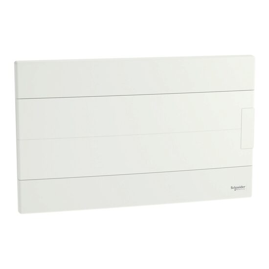 Cofret modular Easy9EU, IP40, incastrat, 18 module, usa alba, EZ9EUB118 Schneider Electric
