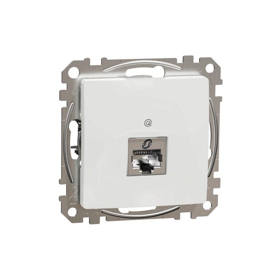 Priza date RJ45 Cat.6A STP alba Sedna Design, Schneider Electric SDD111466S