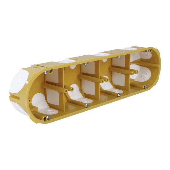 Doza de aparataj, cvadrupla, montaj incastrat in rigips, 280x68x50mm, Kopos KPL64-50/4LDNA