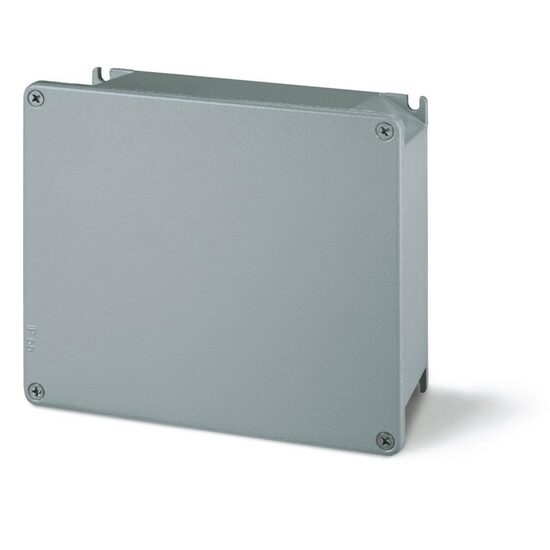 Doza de legatura PT, aluminiu, 124x144x64mm, IP66, Scame 653.02