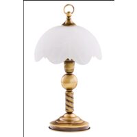 Veioza clasica alama patinata abajur sticla 1xE27/40W Jupiter 007 Jupiter