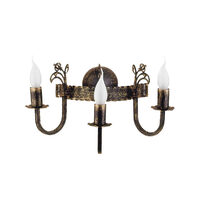 Aplica rustica alama patinata brate elegante 3xE14/40W Korona 226 Jupiter
