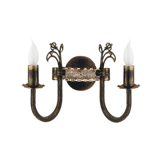 Aplica rustica alama patinata brate elegante 2xE14/40W Korona 320 Jupiter