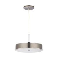 Lustra moderna design compact nichel abajur plexi 3xE14/60W D40 Jazz 1206 Jupiter