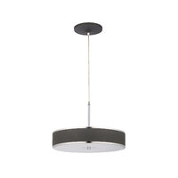 Lustra moderna design compact nichel-grafit abajur plexi 3xE14/60W D40 Jazz 1214 Jupiter
